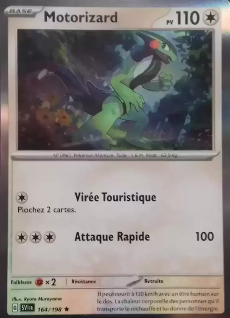Ecarlate et Violet - SVIFR - Motorizard Holographique