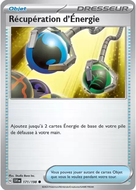 Ecarlate et Violet - SVIFR - Récupération d\'Énergie