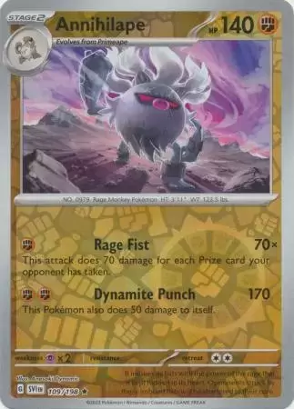 Scarlet & Violet - SVIen - Annihilape Reverse