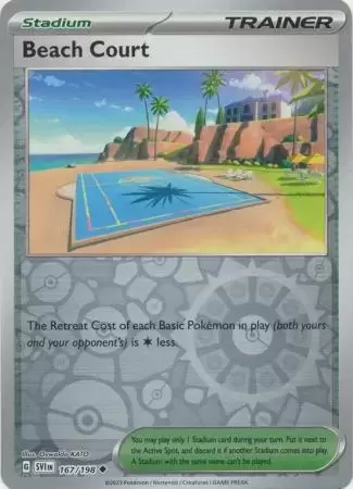 Scarlet & Violet - SVIen - Beach Court Reverse
