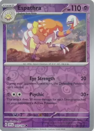Scarlet & Violet - SVIen - Espathra Reverse