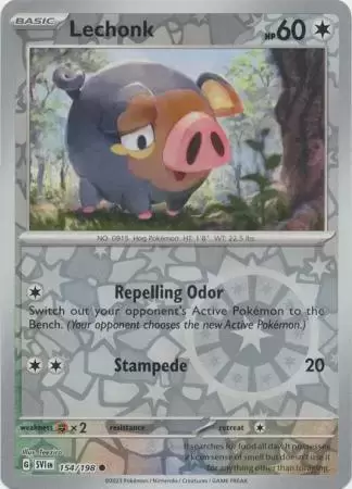 Scarlet & Violet - SVIen - Lechonk Reverse
