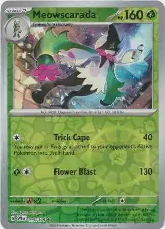 Scarlet & Violet - SVIen - Meowscarada Reverse