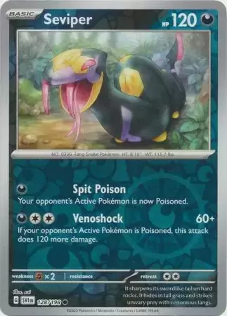 Scarlet & Violet - SVIen - Seviper Reverse