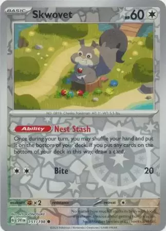 Scarlet & Violet - SVIen - Skwovet Reverse