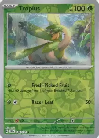Scarlet & Violet - SVIen - Tropius Reverse