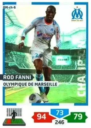 Adrenalyn XL 2013-2014 (France) - Rod Fanni - Olympique de Marseille
