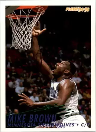 Fleer 94-95 / NBA European 1994-1995 - Mike Brown