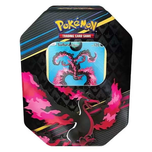 Tin Box Métal / Pokébox Pokémon - Zénith Suprême - Sulfura de Galar