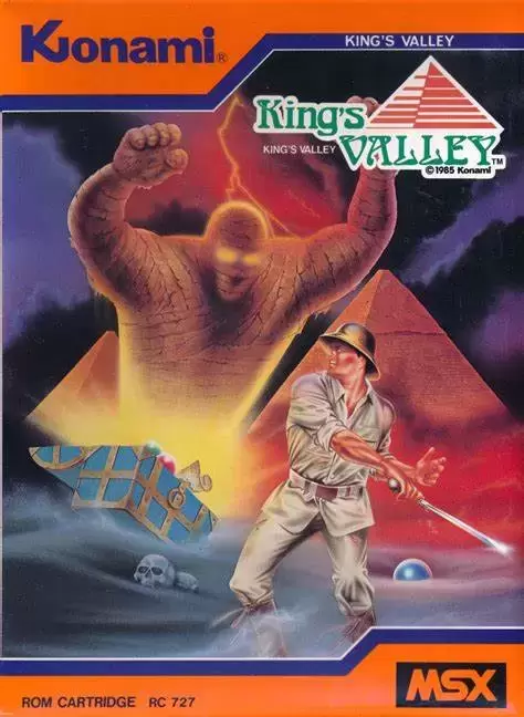 Jeux MSX - King\'s Valley