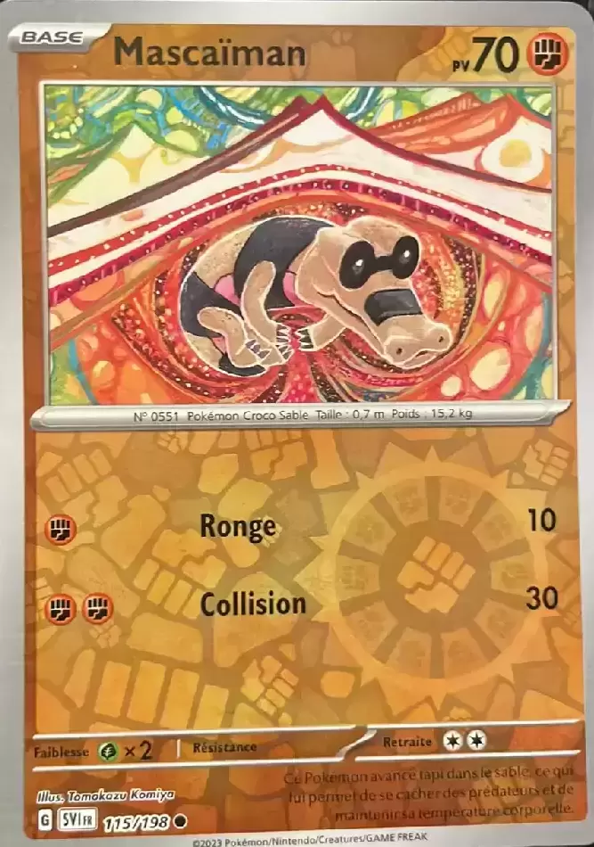 Ecarlate et Violet - SVIFR - Mascaïman Reverse