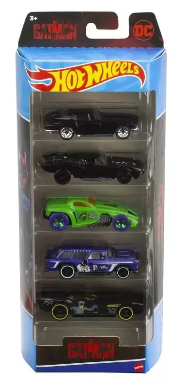 Mainline Hot Wheels - Hot Wheels The Batman 5 Pack