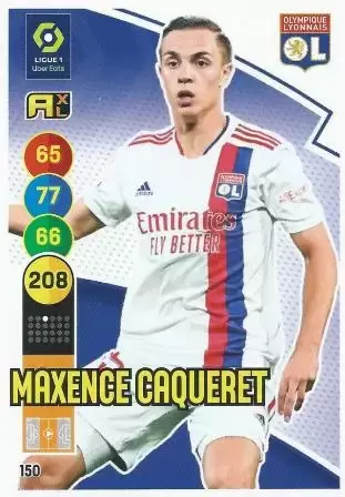 Adrenalyn XL 2021-2022 - France - Maxence Caqueret - Olympique Lyonnais