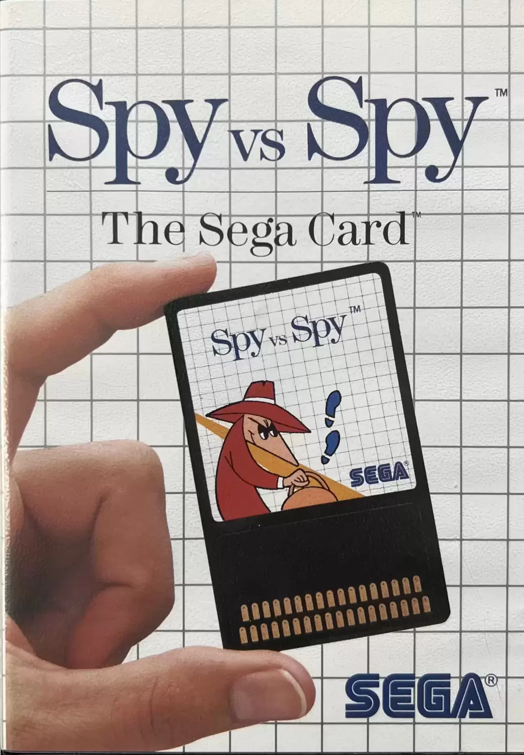 EUR - European Master System Games - Spy vs Spy (Card)