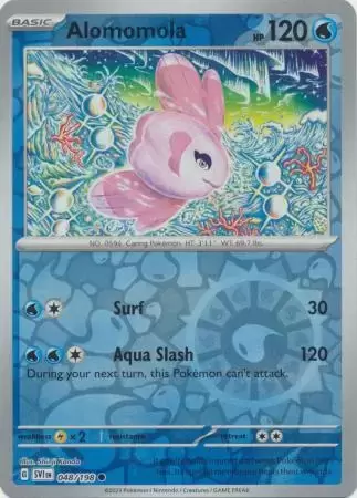 Scarlet & Violet - SVIen - Alomomola Reverse