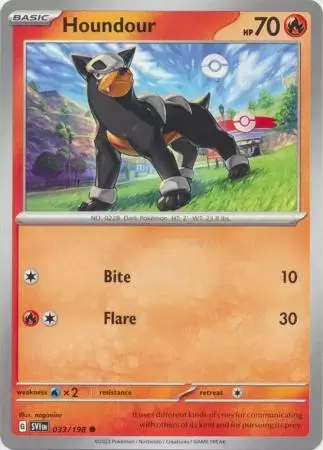 Scarlet & Violet - SVIen - Houndour