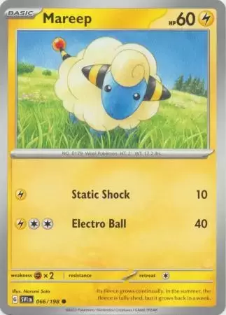 Scarlet & Violet - SVIen - Mareep