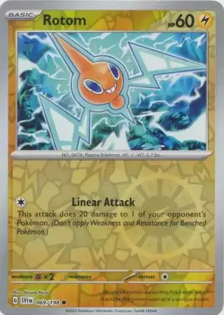 Scarlet & Violet - SVIen - Rotom Reverse