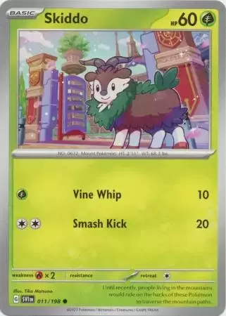 Scarlet & Violet - SVIen - Skiddo