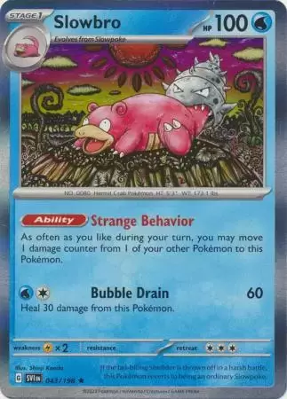 Scarlet & Violet - SVIen - Slowbro Holo