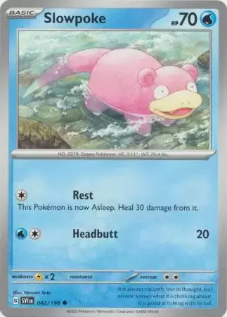 Scarlet & Violet - SVIen - Slowpoke