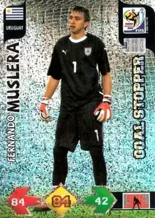 Adrenalyn XL South Africa 2010 - Fernando Muslera - Uruguay