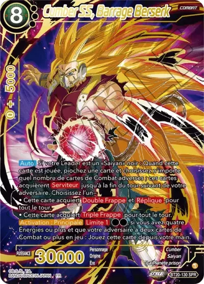 Power Absorbed [BT20] - Cumber SS, Barrage Berserk