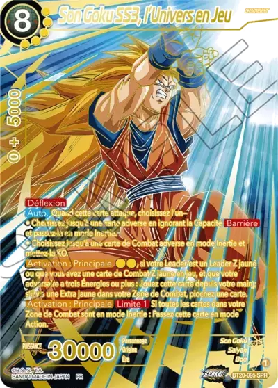 Power Absorbed [BT20] - Son Goku SS3, l’Univers en Jeu