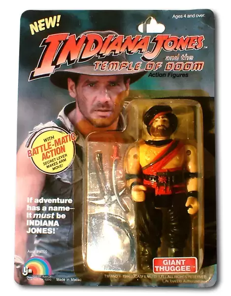 Giant Thuggee Indiana Jones LJN action figure