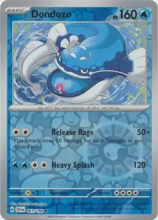 Scarlet & Violet - SVIen - Dondozo Reverse