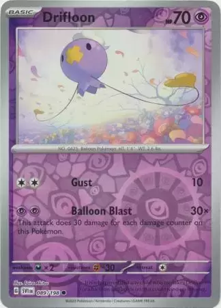 Scarlet & Violet - SVIen - Drifloon Reverse
