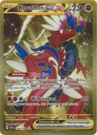 Scarlet & Violet - SVIen - Koraidon EX