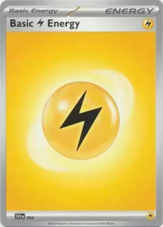 Scarlet & Violet - SVIen - Lightning Energy
