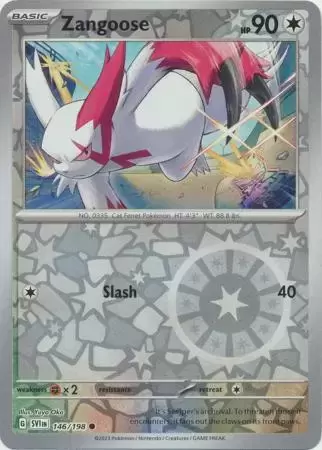 Scarlet & Violet - SVIen - Zangoose Reverse