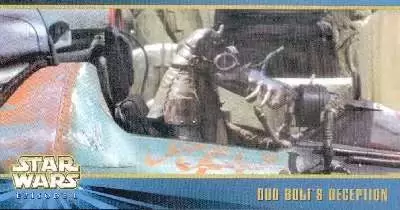 Topps Widevision - Star Wars Episode 1 Série 2 - Carte promotionnelle : P2 Dud Bolt’s deception