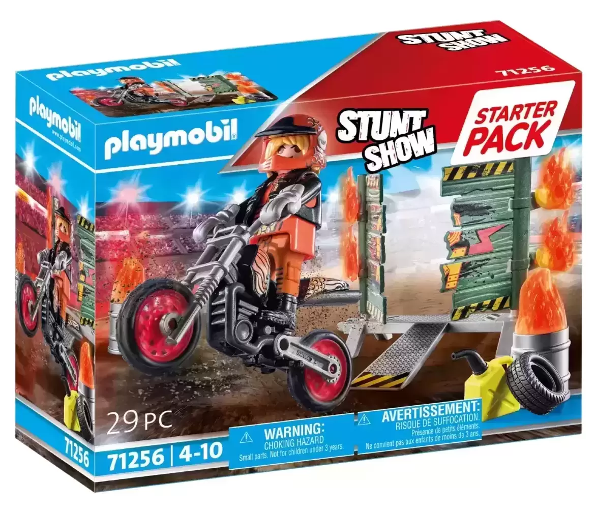 Box garage moto playmobil