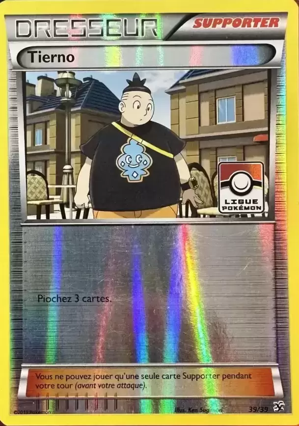 Pokémon XY Bienvenue à Kalos - Tierno Reverse Pokemon League