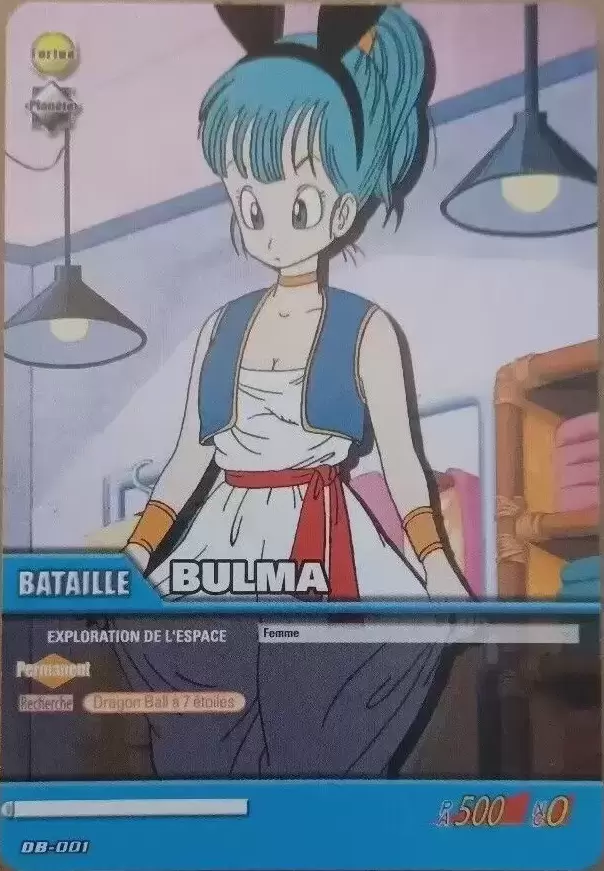 Super Cartes à Jouer et à Collectionner - Part 1 (Goku) - Bulma