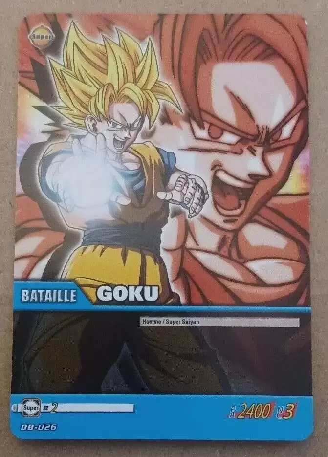 Super Cartes à Jouer et à Collectionner - Part 1 (Goku) - Goku