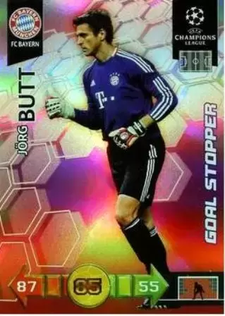 Adrenalyn XL - UEFA Champions League 2010-2011 - Jörg Butt - FC Bayern Munchen - Goal Stopper