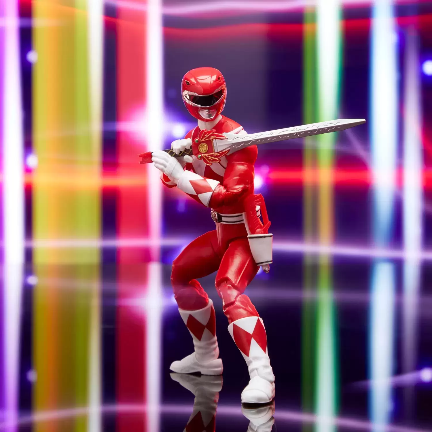 Power Rangers Hasbro - Lightning Collection - Remastered Mighty Morphin Red Ranger