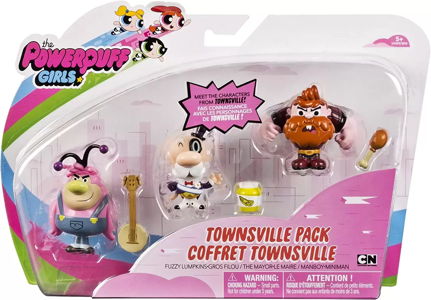 The Powerpuff Girls - Spin Masters - Townsville Pack