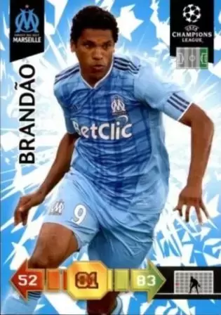 Adrenalyn XL - UEFA Champions League 2010-2011 - Brandão - Olympique Marseille