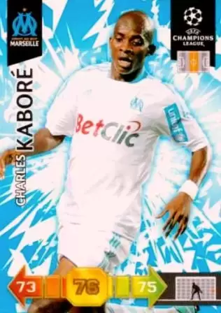 Adrenalyn XL - UEFA Champions League 2010-2011 - Charles Kaboré - Olympique Marseille