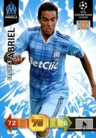 Adrenalyn XL - UEFA Champions League 2010-2011 - Fabrice Abriel - Olympique Marseille