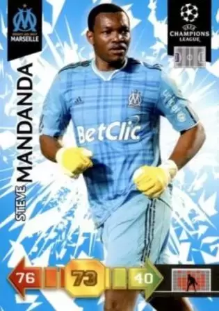 Adrenalyn XL - UEFA Champions League 2010-2011 - Steve Mandanda - Olympique Marseille