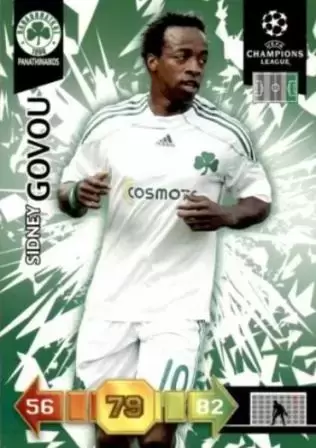 Adrenalyn XL - UEFA Champions League 2010-2011 - Sidney Govou - Panathinaikos FC