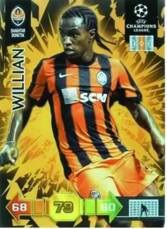 Adrenalyn XL - UEFA Champions League 2010-2011 - Willian - FC Shakhtar Donetsk