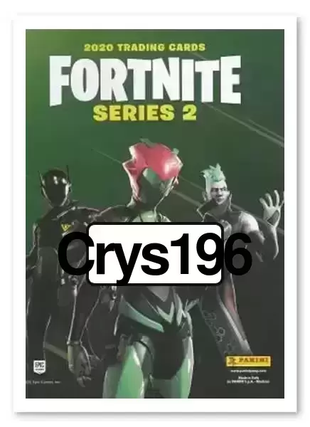 Cartes Fortnite - Série 2 - Carte Crys196