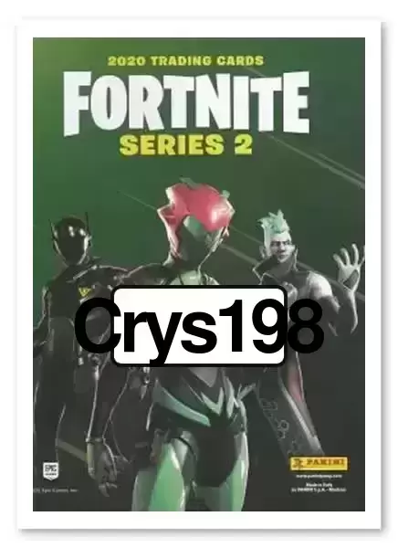 Cartes Fortnite - Série 2 - Carte Crys198